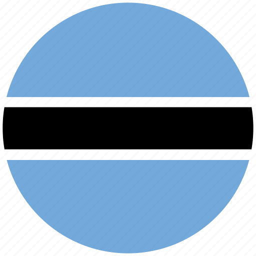 Botswana Flag PNG Photo