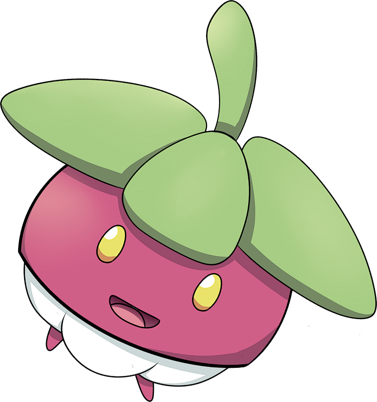 Bounsweet Pokemon PNG Isolated File