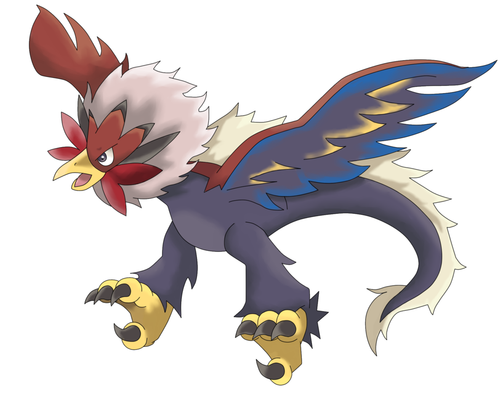 Braviary Pokemon PNG Isolated HD