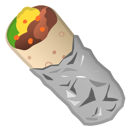 Breakfast burrito PNG Picture
