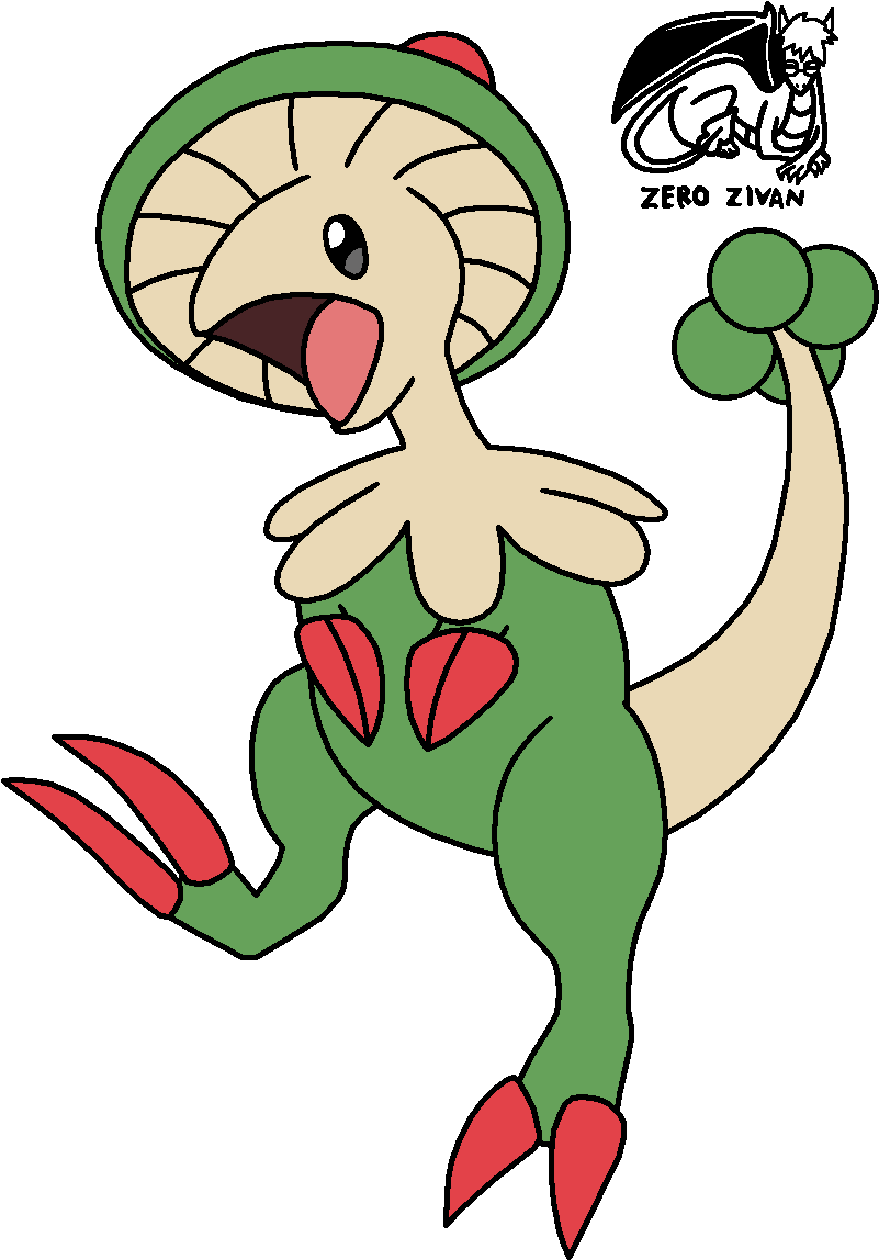 Breloom Pokemon PNG Isolated Pic