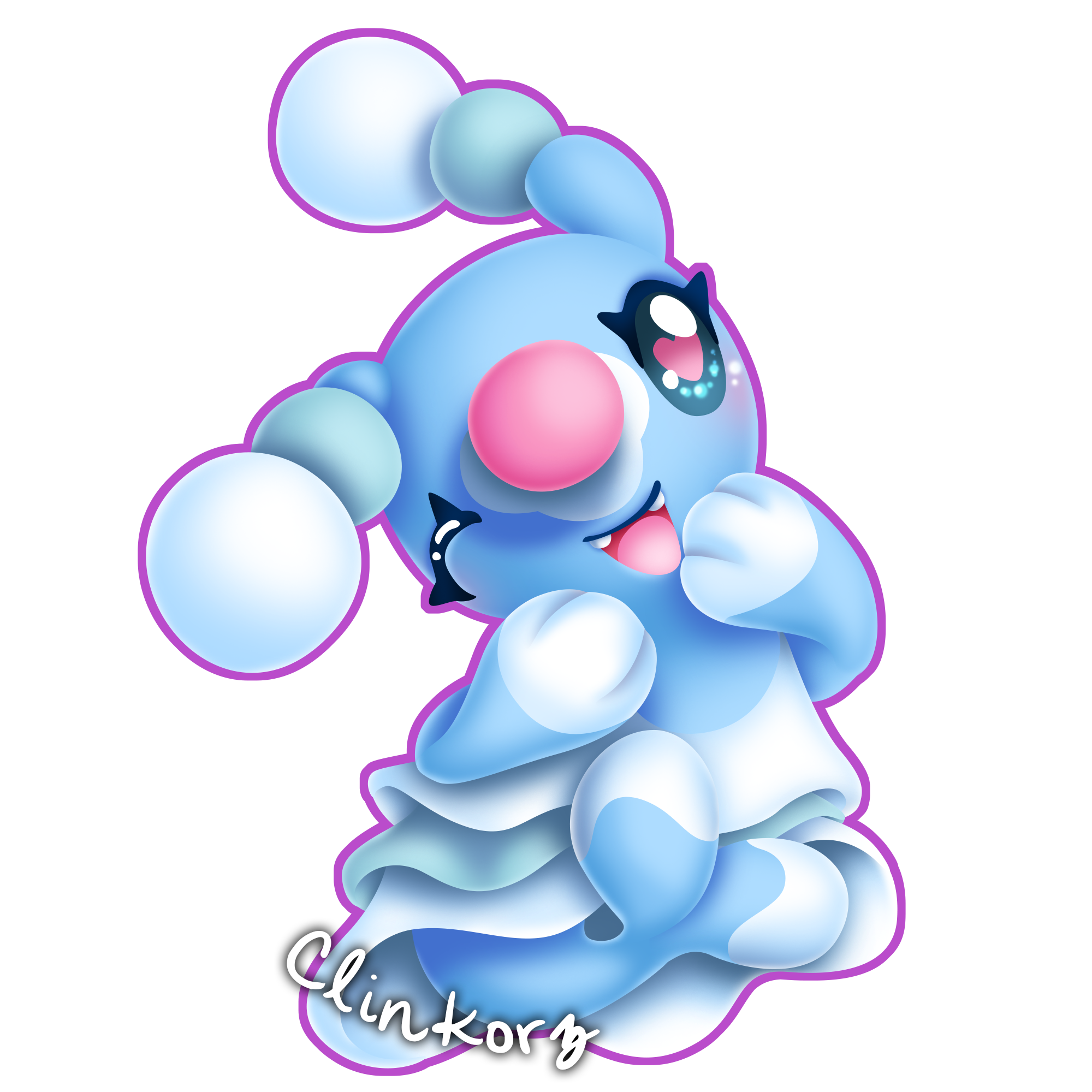 Brionne Pokemon PNG Isolated Clipart