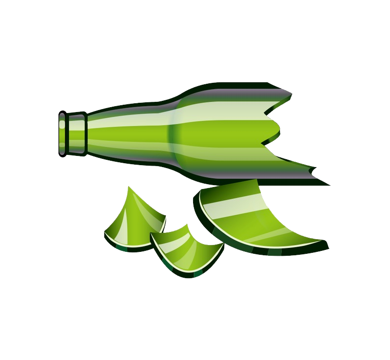Broken Bottle PNG HD Isolated
