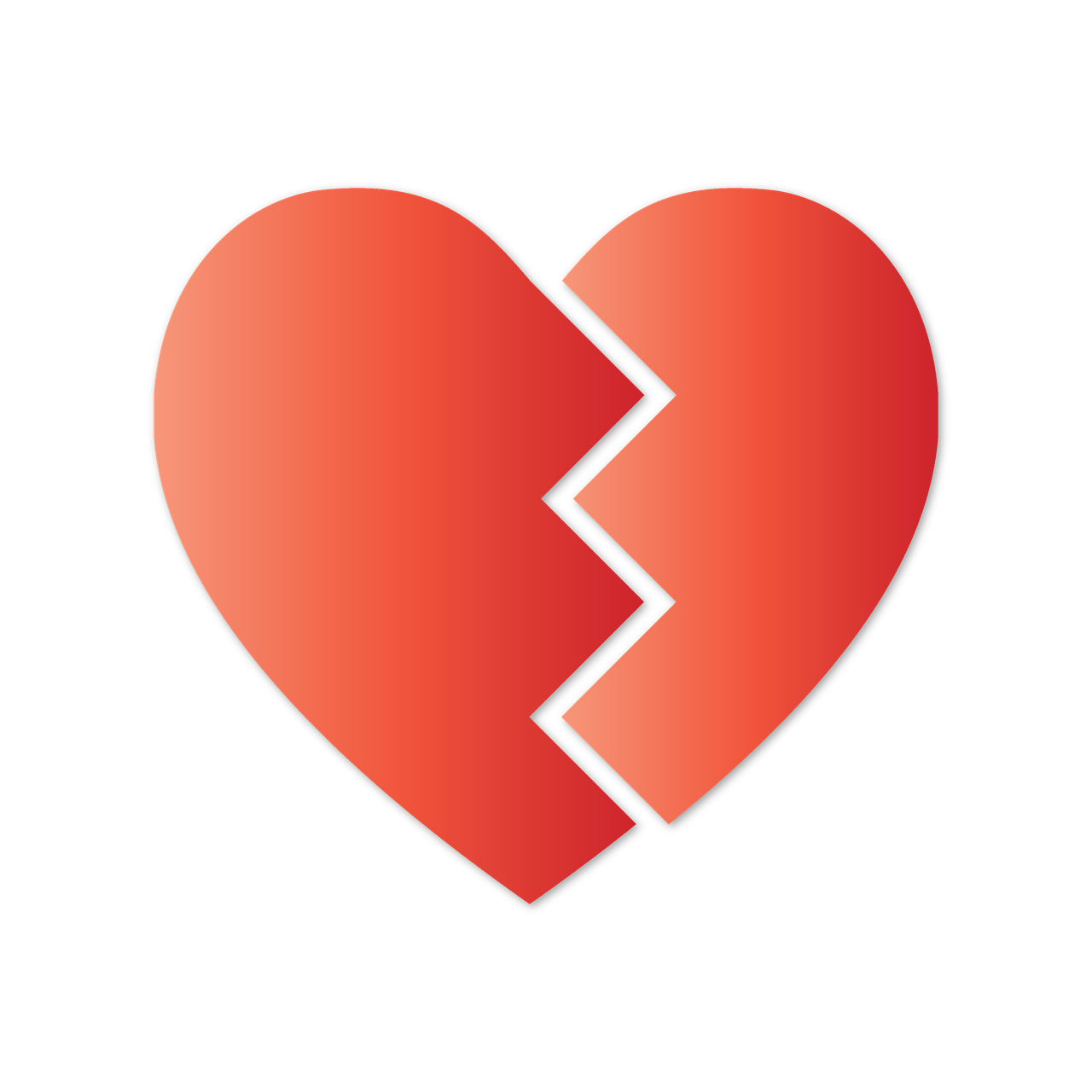 Broken Heart PNG Isolated HD
