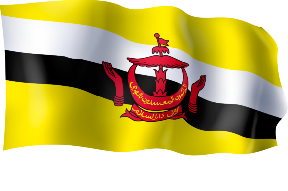 Brunei Flag PNG Photo