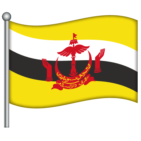 Brunei Flag PNG Photos