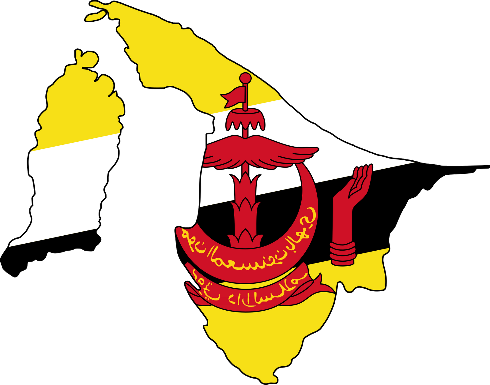 Brunei Flag PNG Transparent
