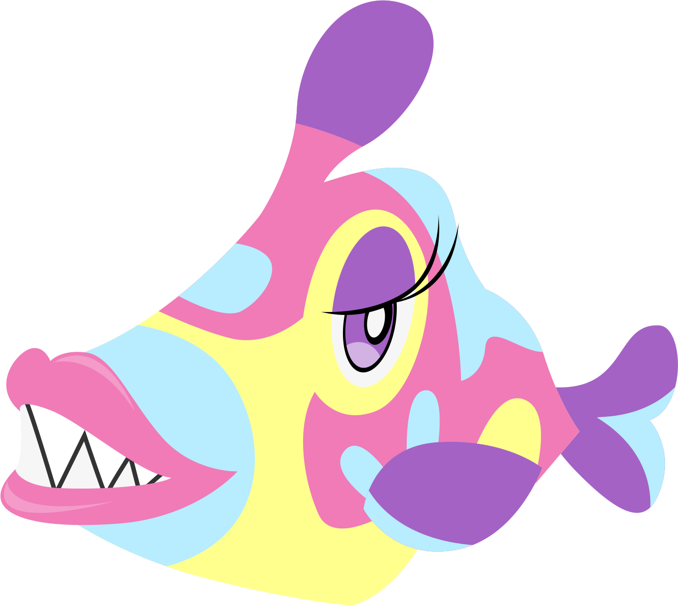 Bruxish Pokemon PNG Isolated HD