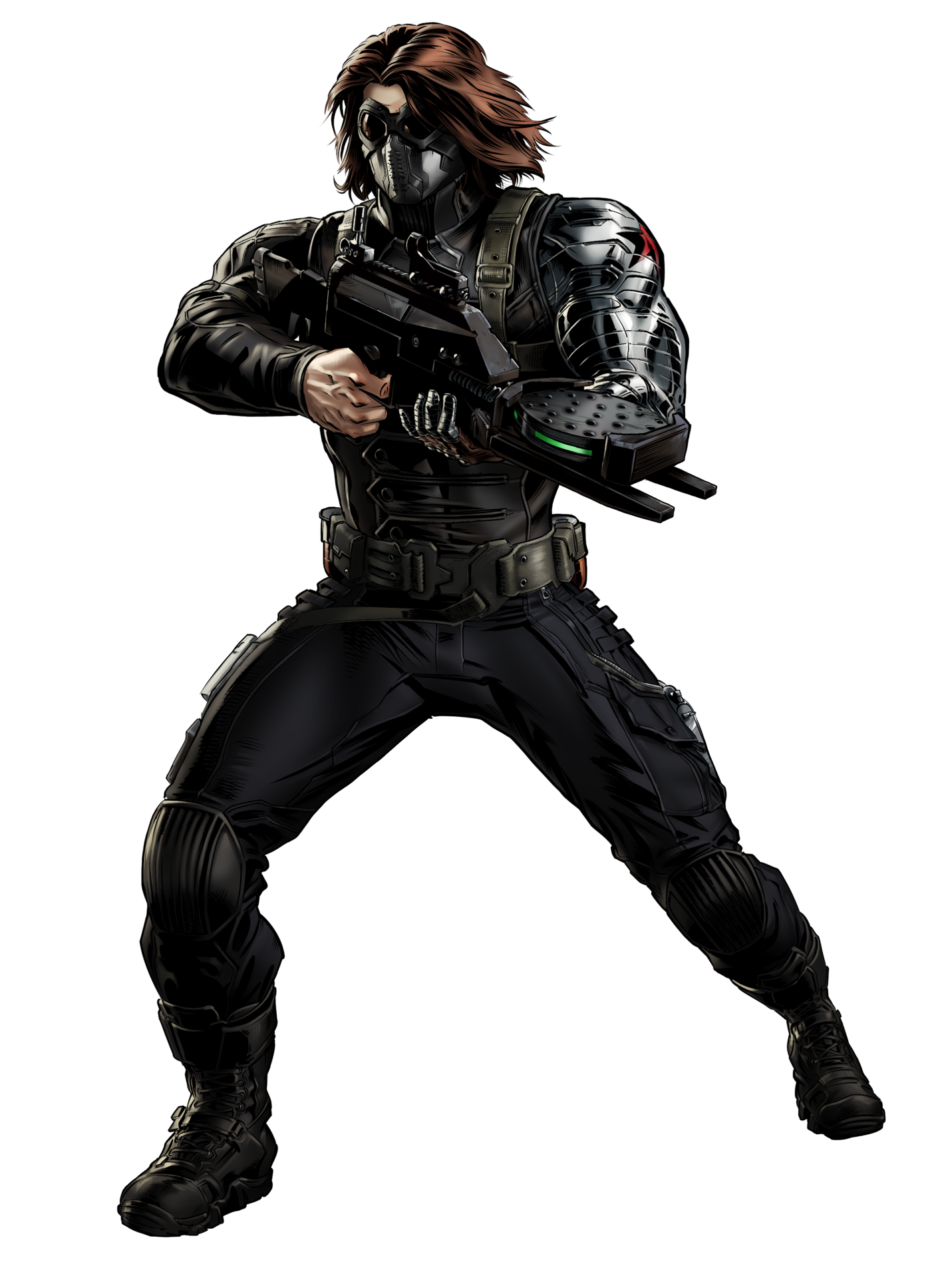 Bucky Barnes PNG HD Isolated