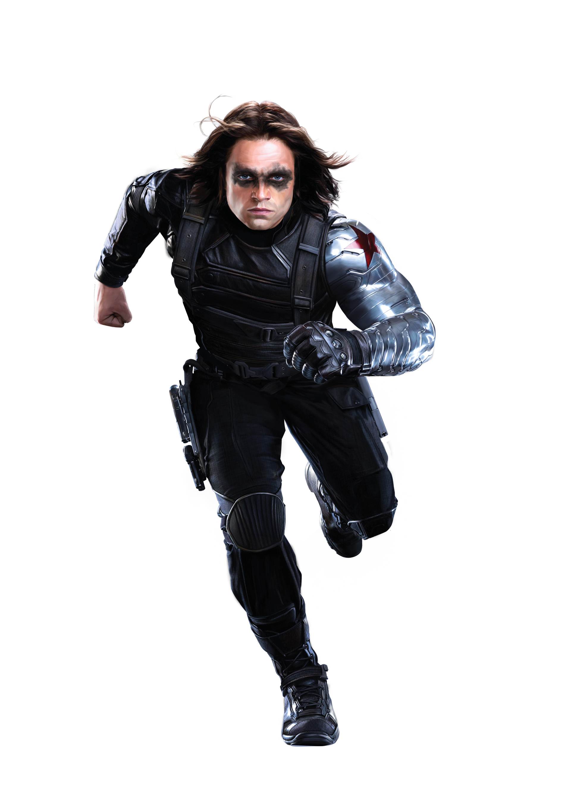 Bucky Barnes PNG Isolated HD