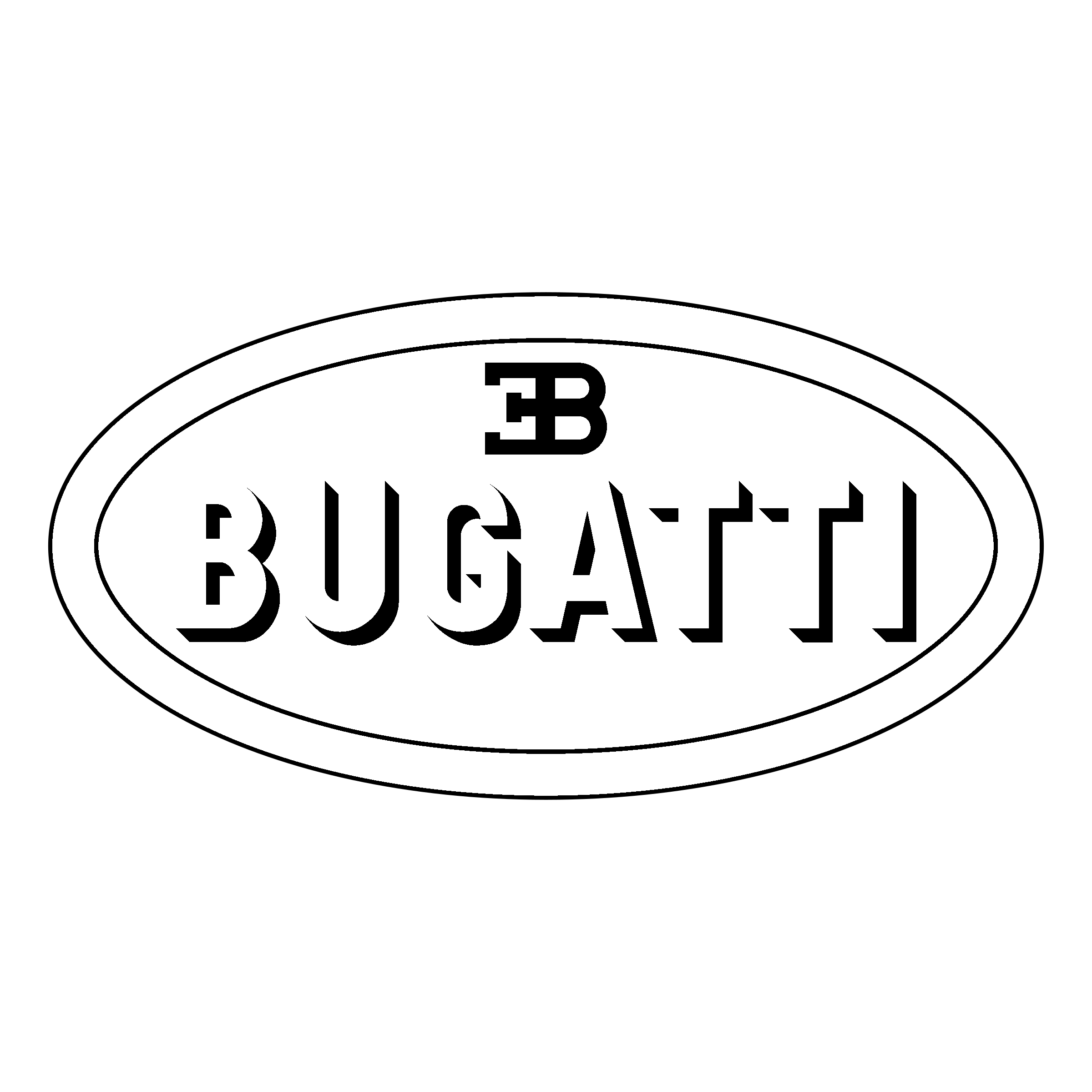 Bugatti Logo PNG Photo