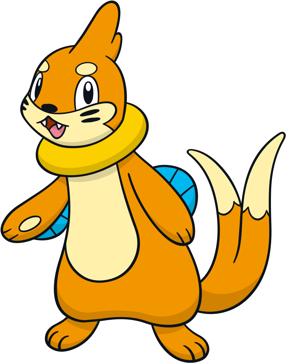 Buizel Pokemon PNG Isolated Clipart