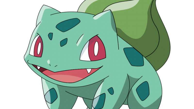 Bulbasaur Pokemon Background Isolated Png Png Mart