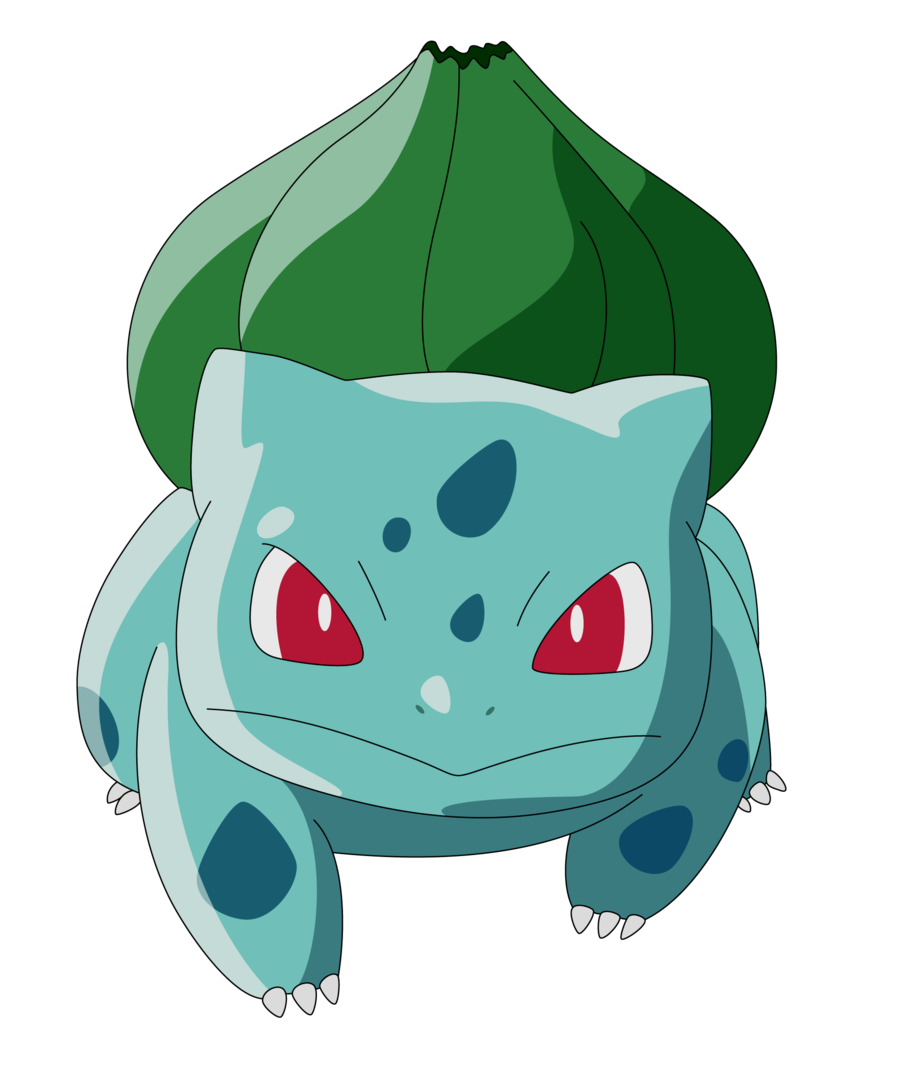 Bulbasaur Pokemon PNG Isolated HD