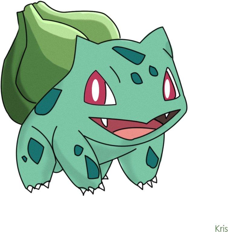 Bulbasaur Pokemon PNG Isolated Picture