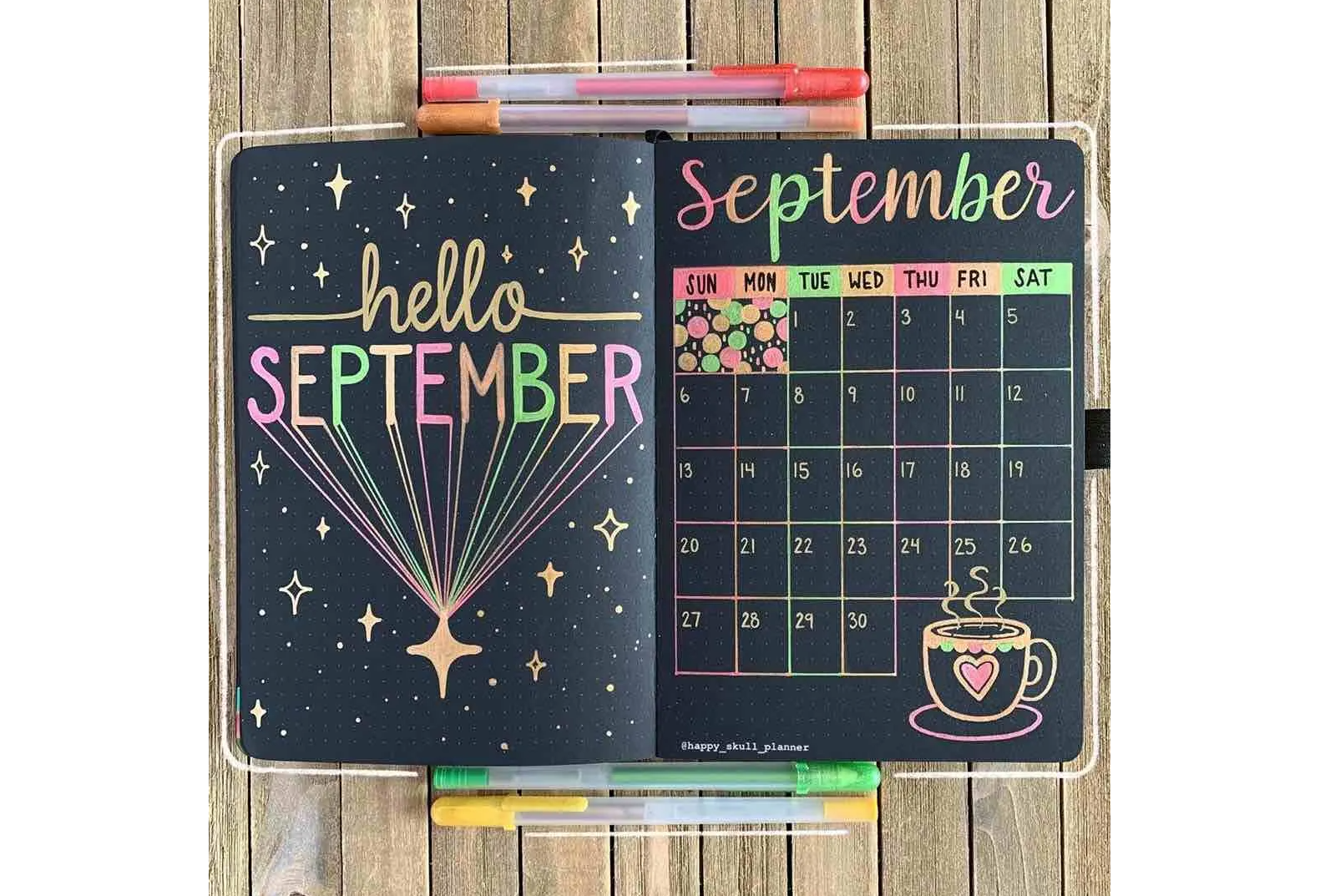 Bullet Journal PNG Isolated Photos
