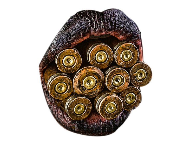 Bullets Transparent Isolated Background