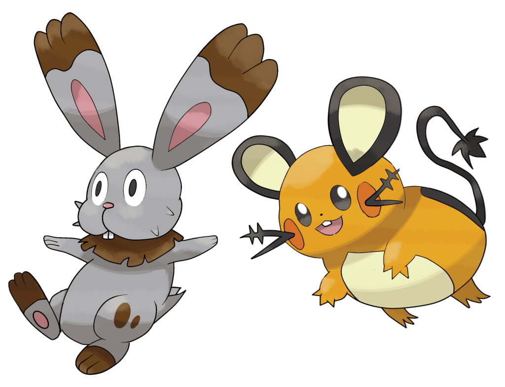 Bunnelby Pokemon PNG File