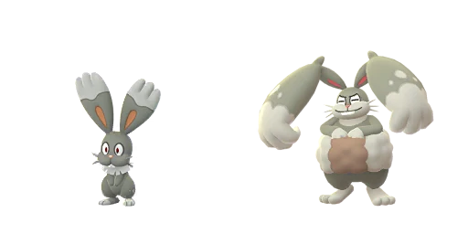 Bunnelby Pokemon PNG Isolated HD