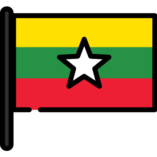 Burma Flag PNG File