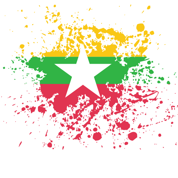 Burma Flag PNG