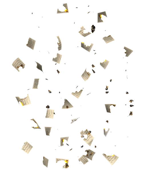 Burn Paper PNG Isolated Image