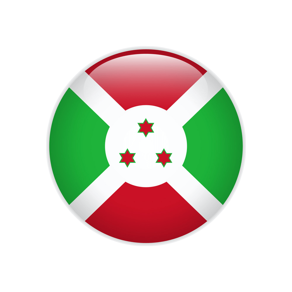 Burundi Flag PNG Isolated File