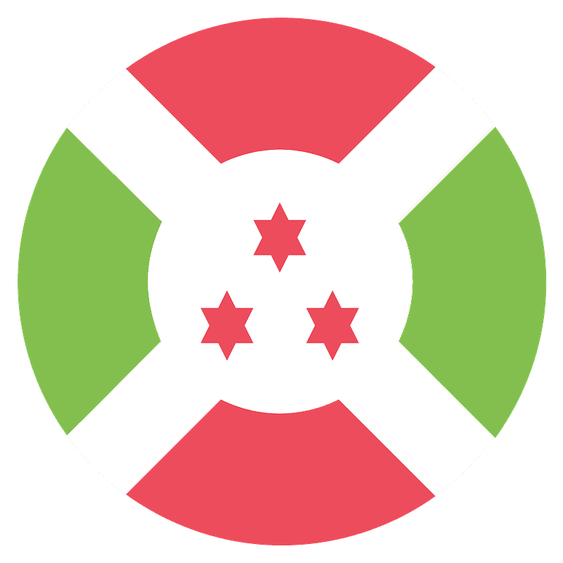 Burundi Flag PNG Transparent