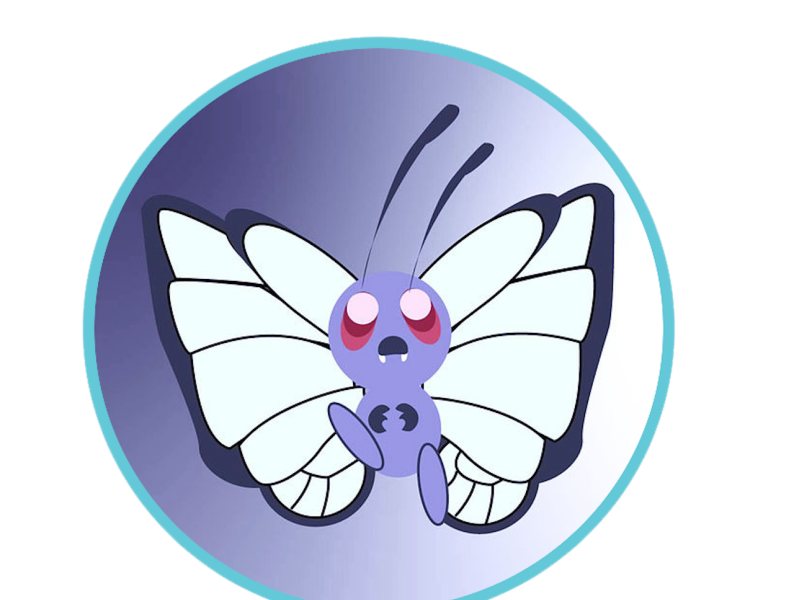 Butterfree Pokemon PNG Clipart