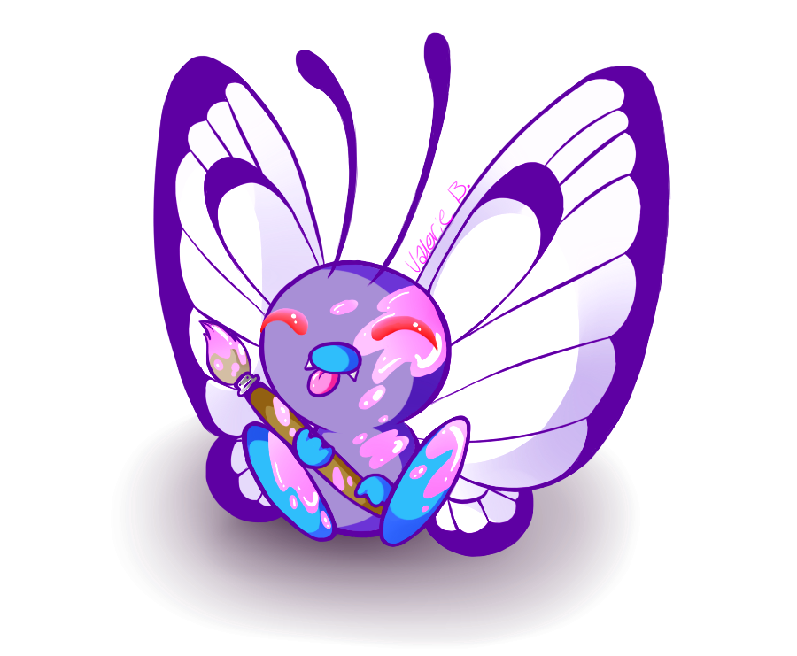 Butterfree Pokemon PNG HD Isolated