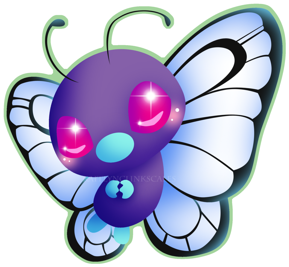 Butterfree Pokemon PNG Transparent