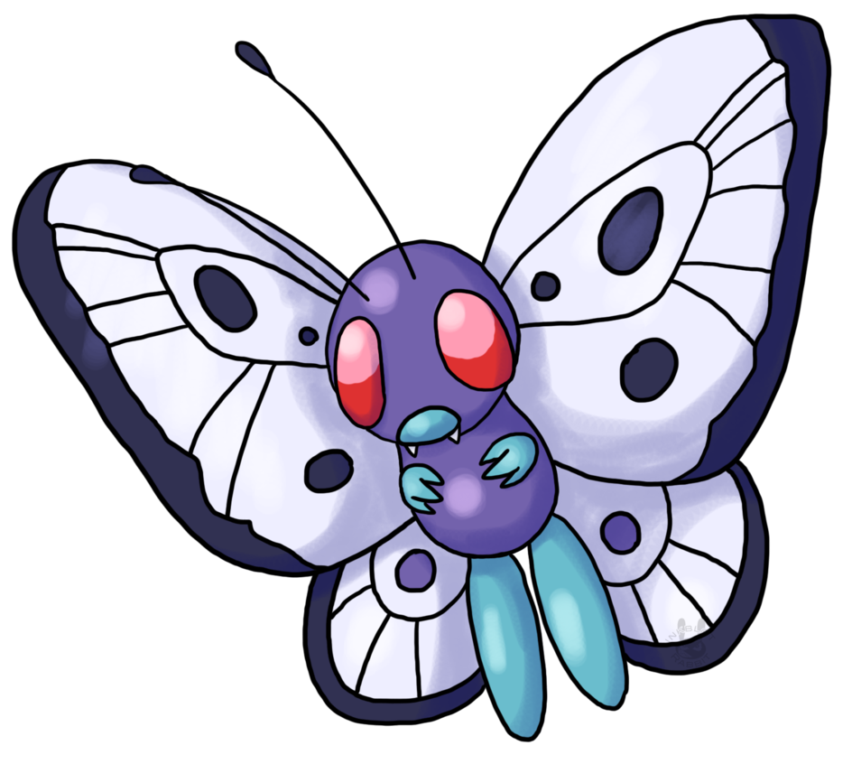 Butterfree Pokemon Transparent PNG