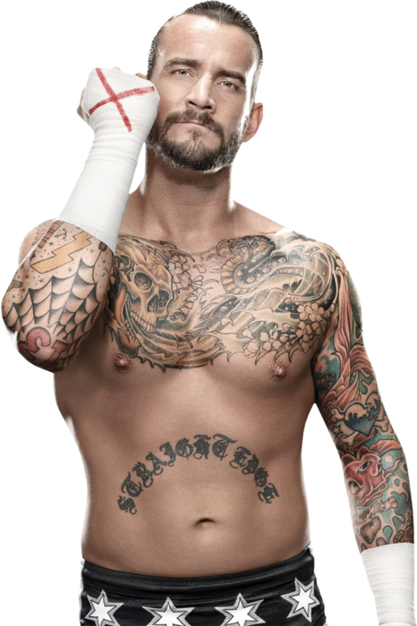 CM Punk PNG Isolated HD