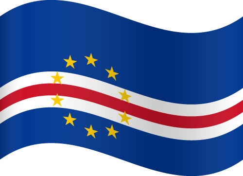 Cabo Verde Flag PNG HD Isolated