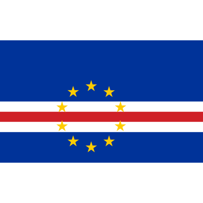 Cabo Verde Flag PNG Photo