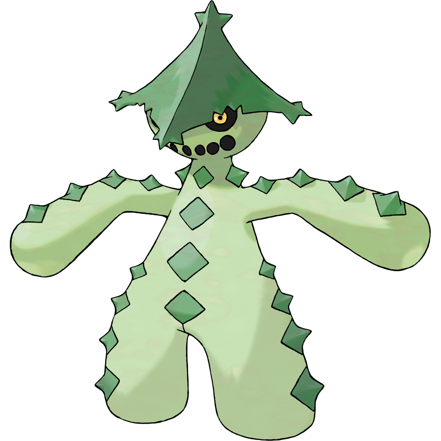 Cacnea Pokemon PNG Isolated File
