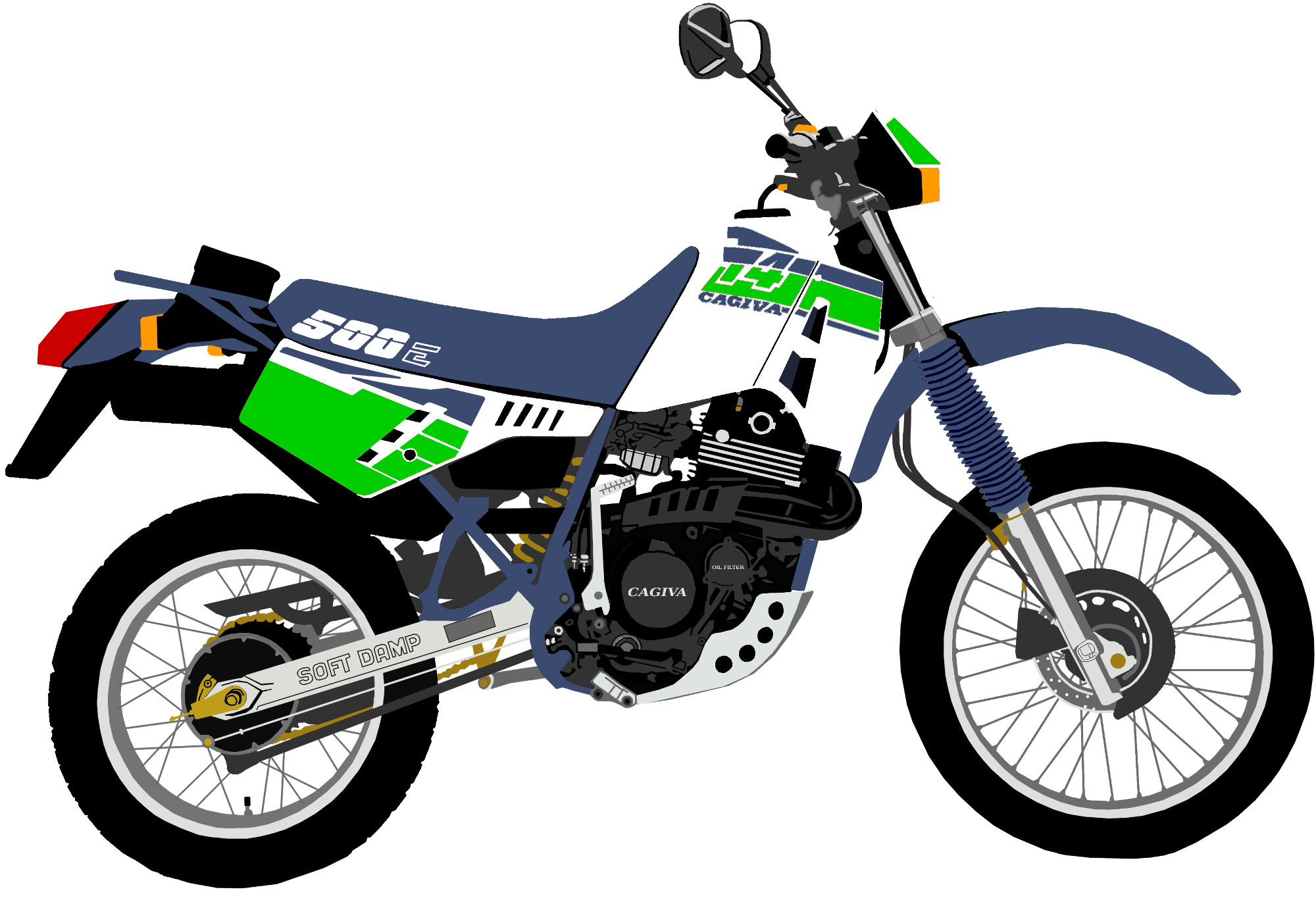 Cagiva PNG Pic