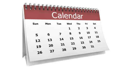 Calendar Clipart PNG Isolated HD