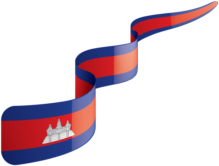 Cambodia Flag PNG Isolated HD