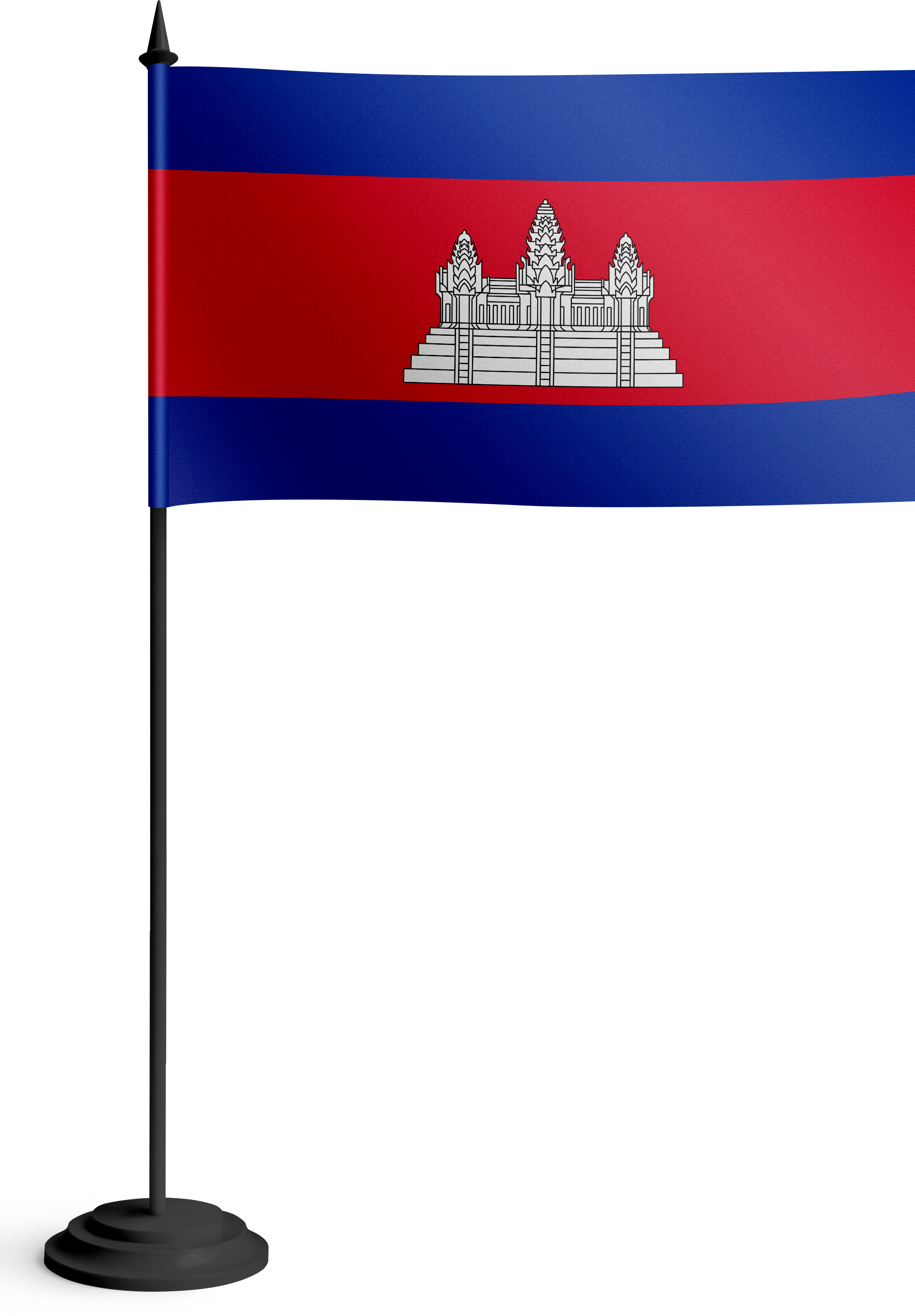 Cambodia Flag PNG Pic