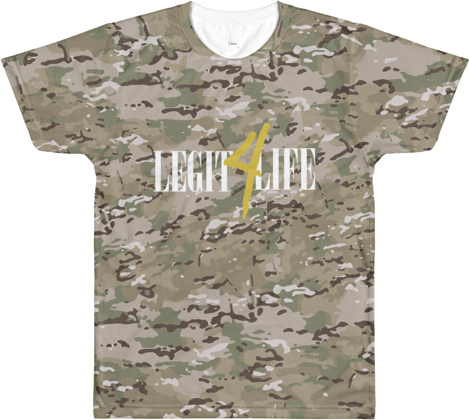 Camouflage T-Shirt PNG HD
