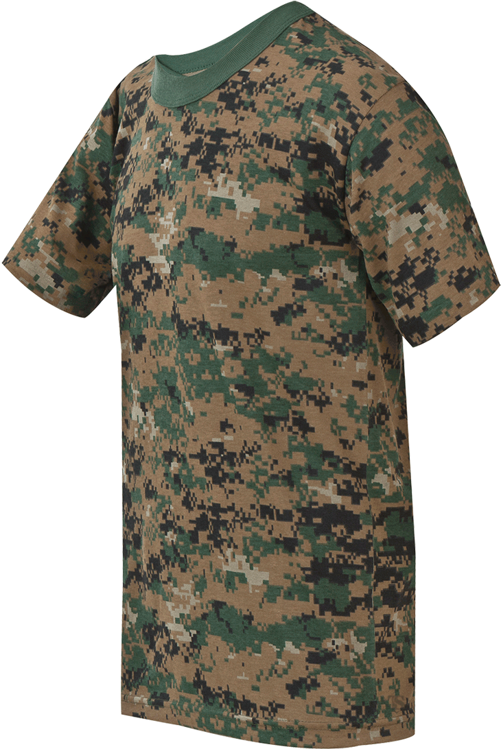 Camouflage T-Shirt PNG Pic