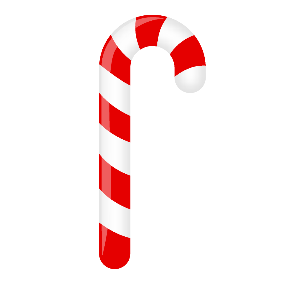 Candy Canes PNG Isolated Image