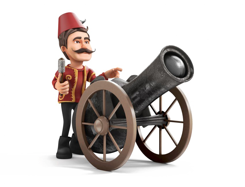 Cannon PNG Isolated File