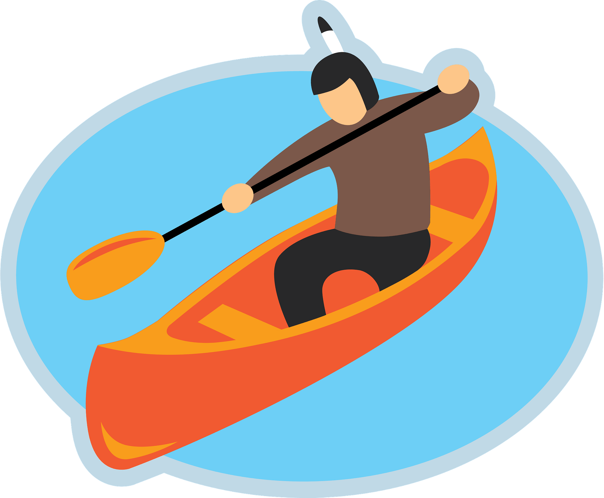 Canoe PNG Clipart