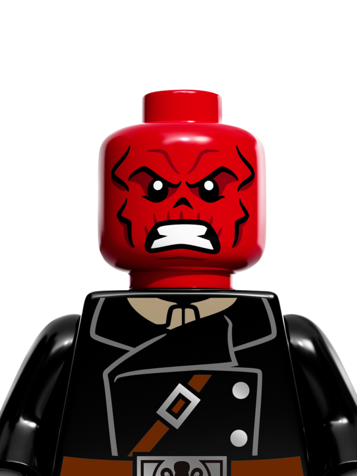 Captain America Red Skull PNG HD Isolated
