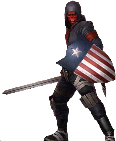 Captain America Red Skull PNG Photo