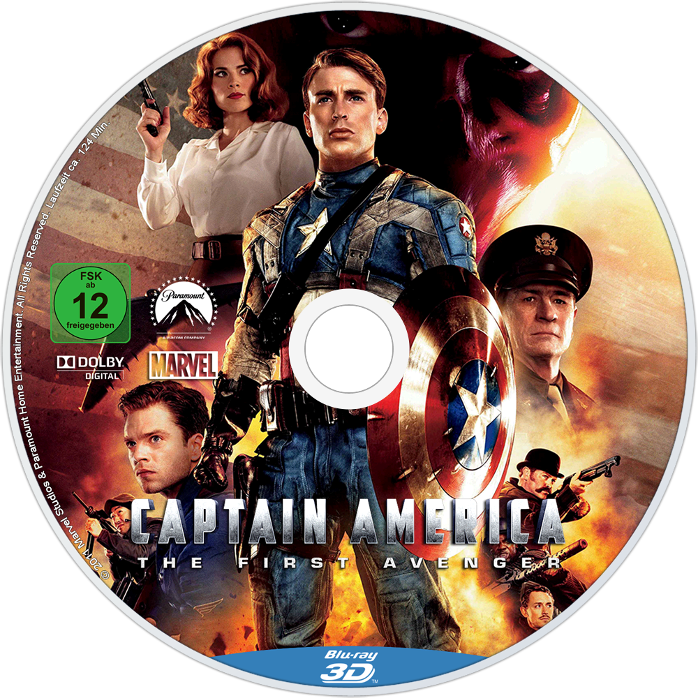 Captain America The First Avenger Movie Transparent PNG