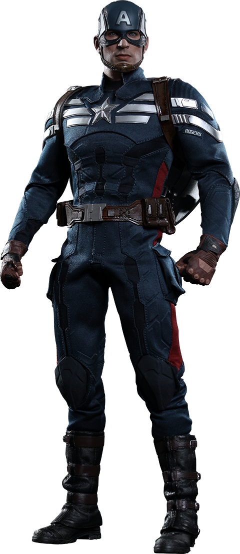Captain America The Winter Soldier PNG Isolated Image