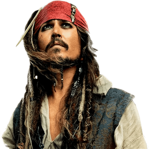 Captain Jack Sparrow PNG Photos